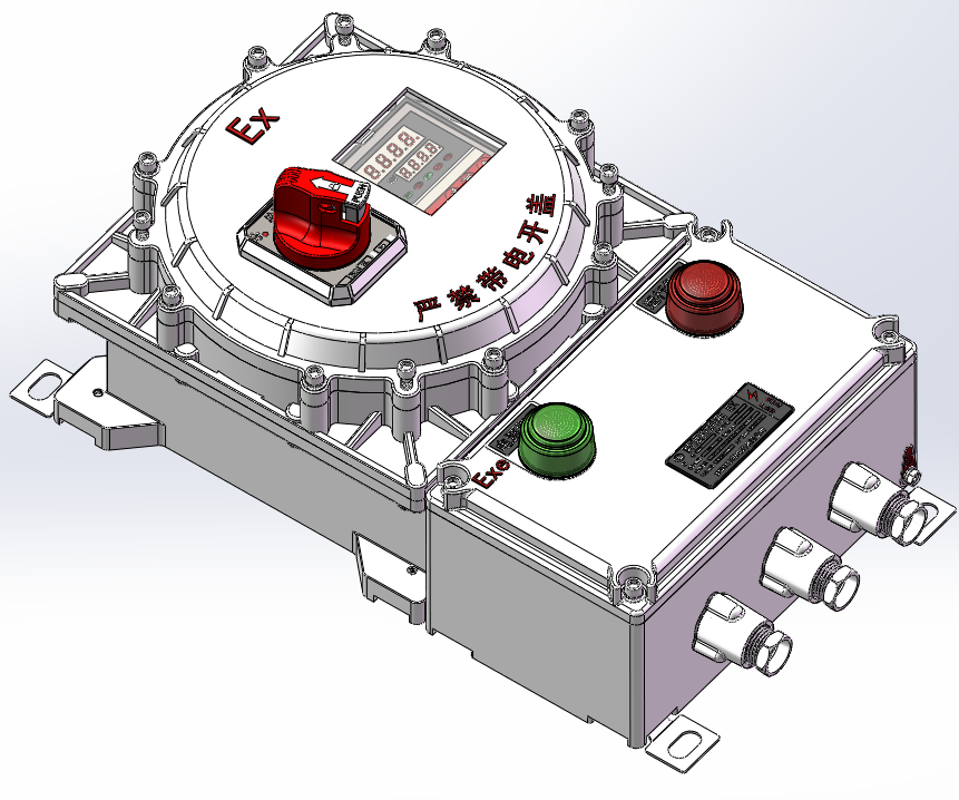 Exdb ebⅡB T4Gb和Exdb ebⅡC T6Gb两款常用防爆控制箱